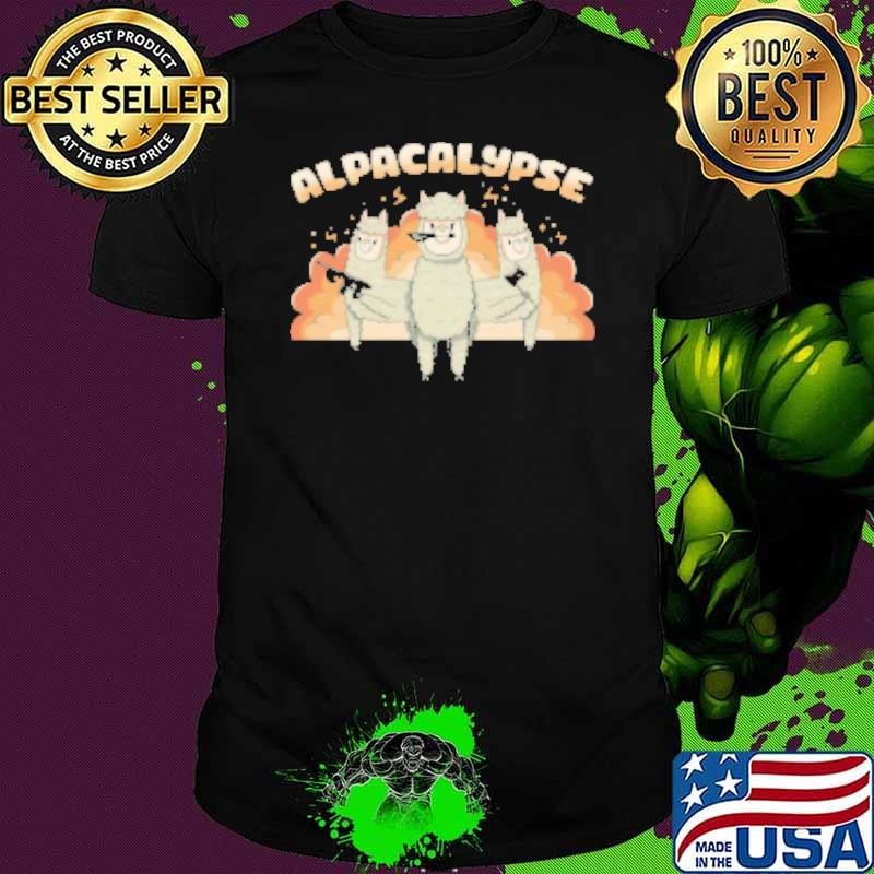 Alpacalypse Funny Alpaca by Tobe Fonseca Shirt