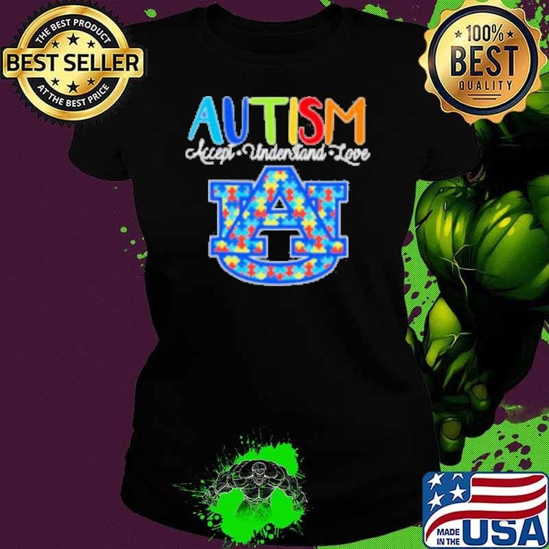 Autism accept understand love Auburn Tigers shirt