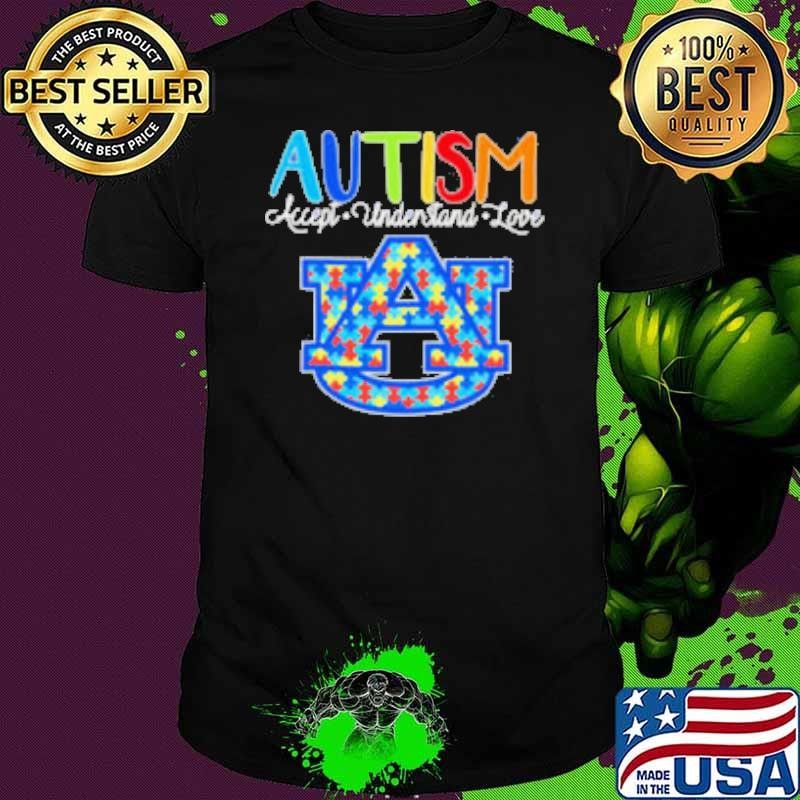Autism accept understand love Auburn Tigers Unisex