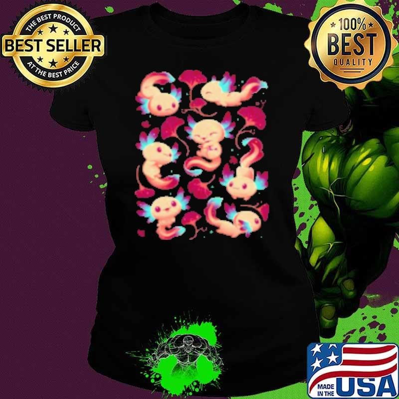 Axolotl Wonders Cute Salamanders Shirt