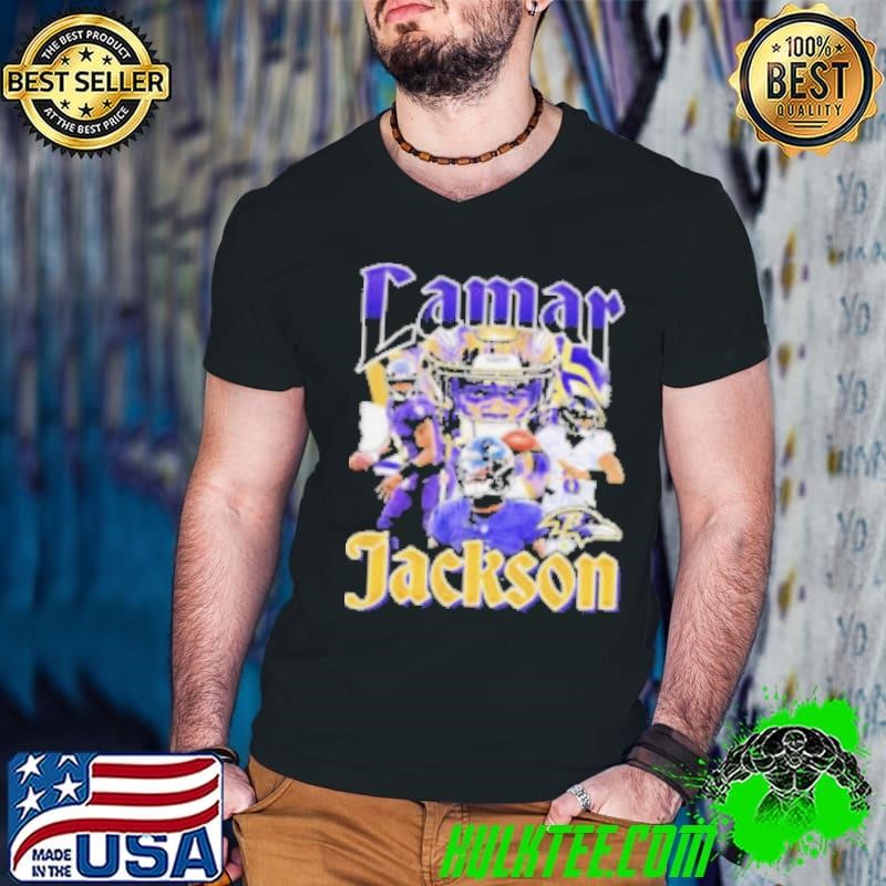 Baltimore Ravens Lamar Jackson Notorious Player Shirts