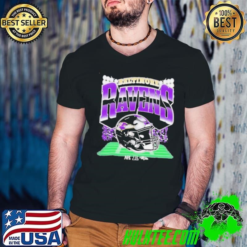 Baltimore Ravens M&T Bank Stadium helmet vintage t shirt
