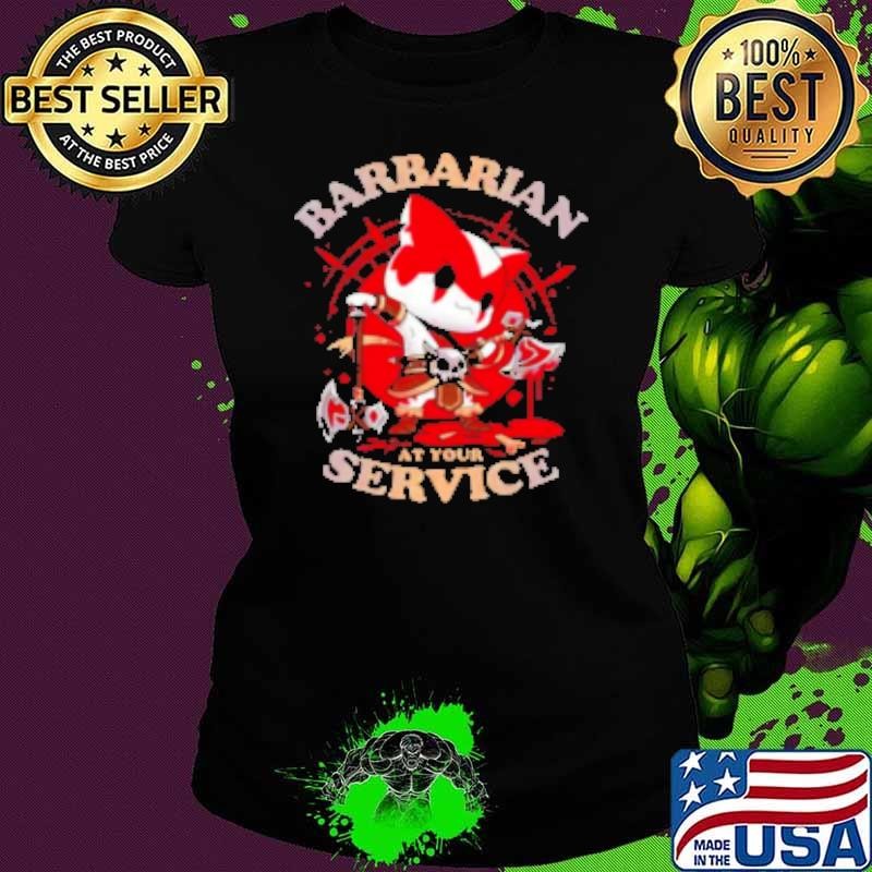 Barbarian's Call Cute Cat Gamer Shirt