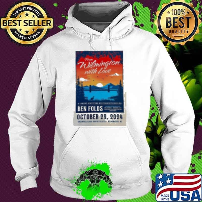 Ben Folds Concert Benefitting Western North Carolina 2024 Hoodie