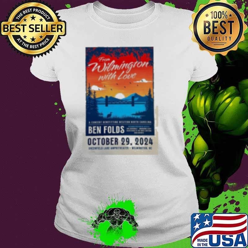 Ben Folds Concert Benefitting Western North Carolina 2024 Ladies tee