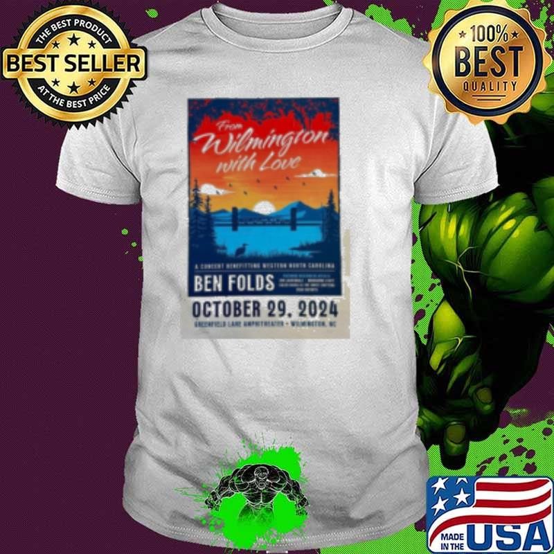 Ben Folds Concert Benefitting Western North Carolina 2024 Shirt