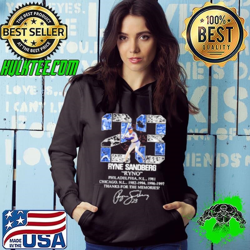 Best Ryne Sandberg 23 Ryno Philadelphia Phillies Chicago Cubs Thank You For The Memories Shirt