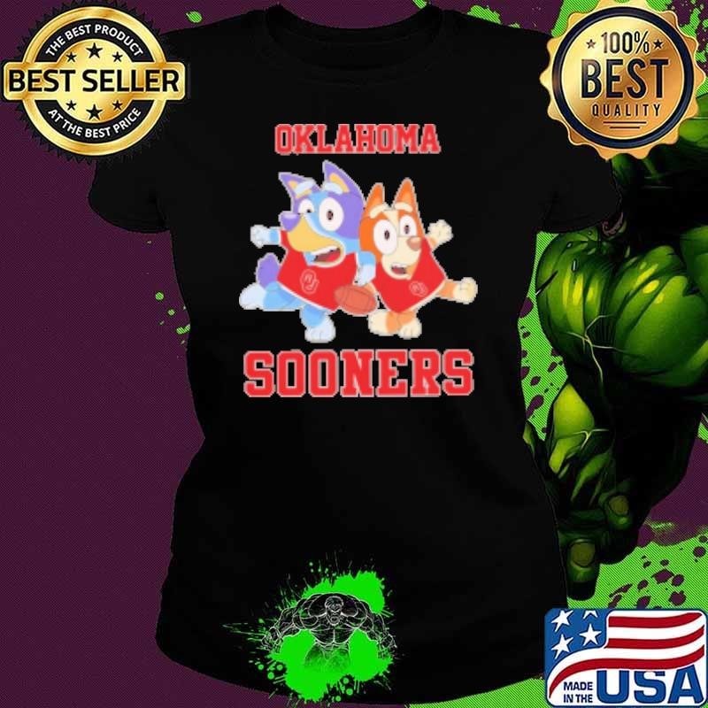 Bluey Bingo Fan of Oklahoma Sooners Shirt