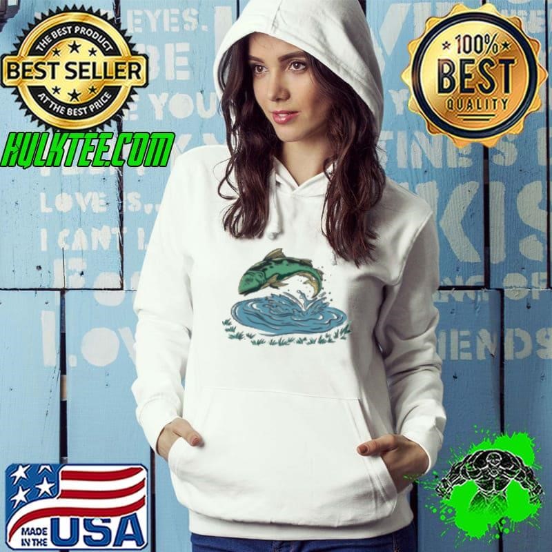 Born to Fish Forced to Work Hoodie