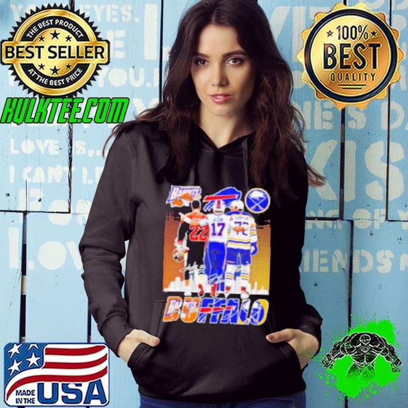 Buffalo Sport Byrne Bisons Allen Bills And Thompson Sabres shirt