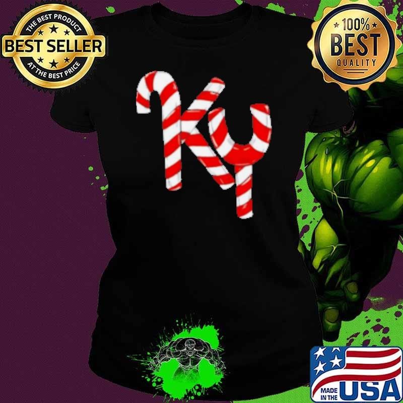 Candy Cane KY Kentucky Christmas Shirt