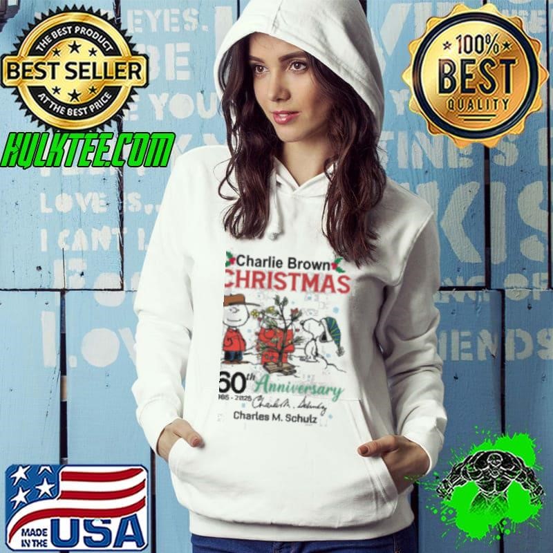 Charlie Brown christmas 60thanniversary 1965 2025 shirt