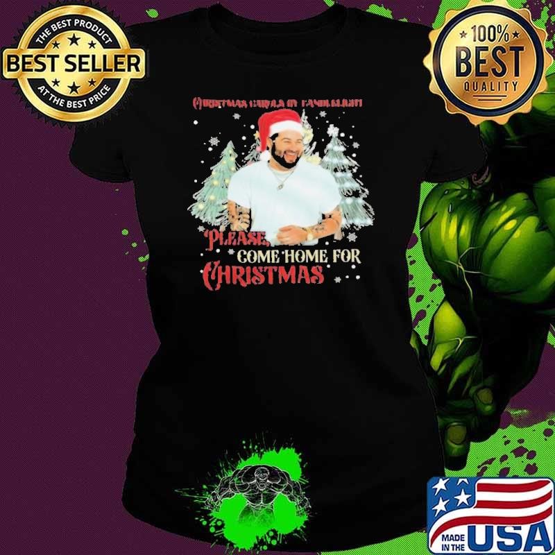 Christmas Carols By Candlelight Please Come Home For Christmas Shirt