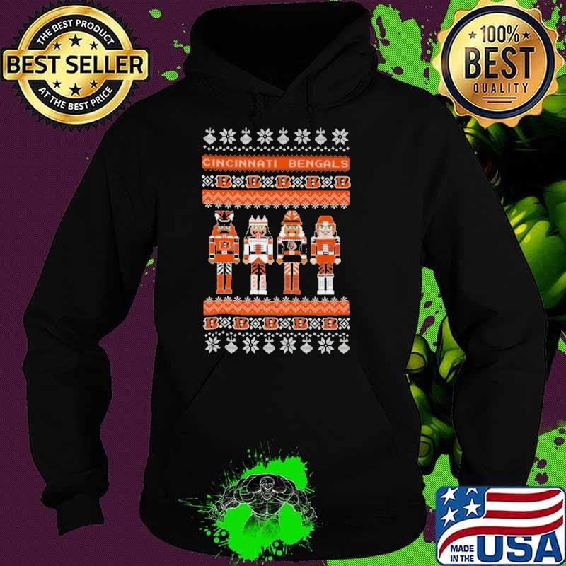 Cincinnati Bengals Holiday Nutcracker Hoodie