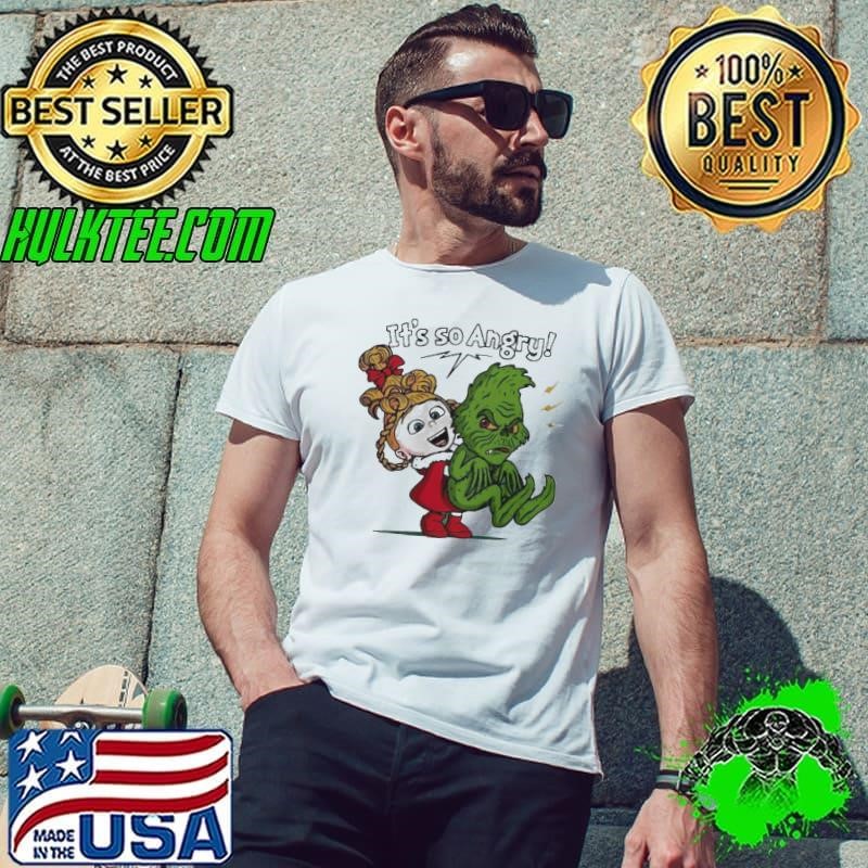 Cindy Lou Who and Grinch it’s so angry Merry Christmas Unisex