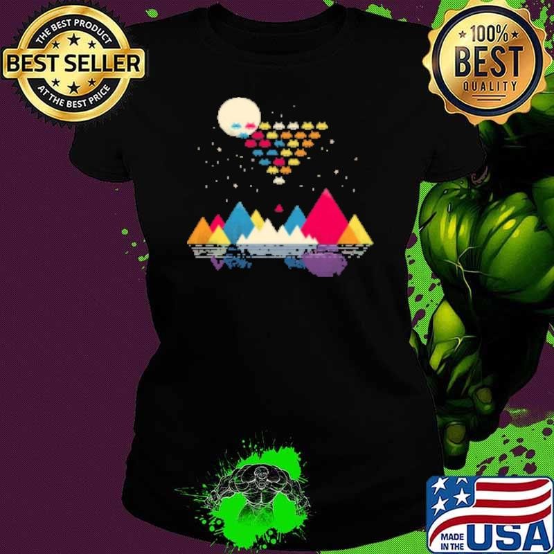 Classic Space Invaders Ladies tee