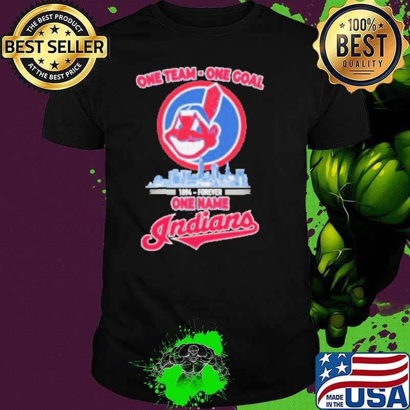 Cleveland Indians One Team One Goal One Name 1984 Forever Shirt