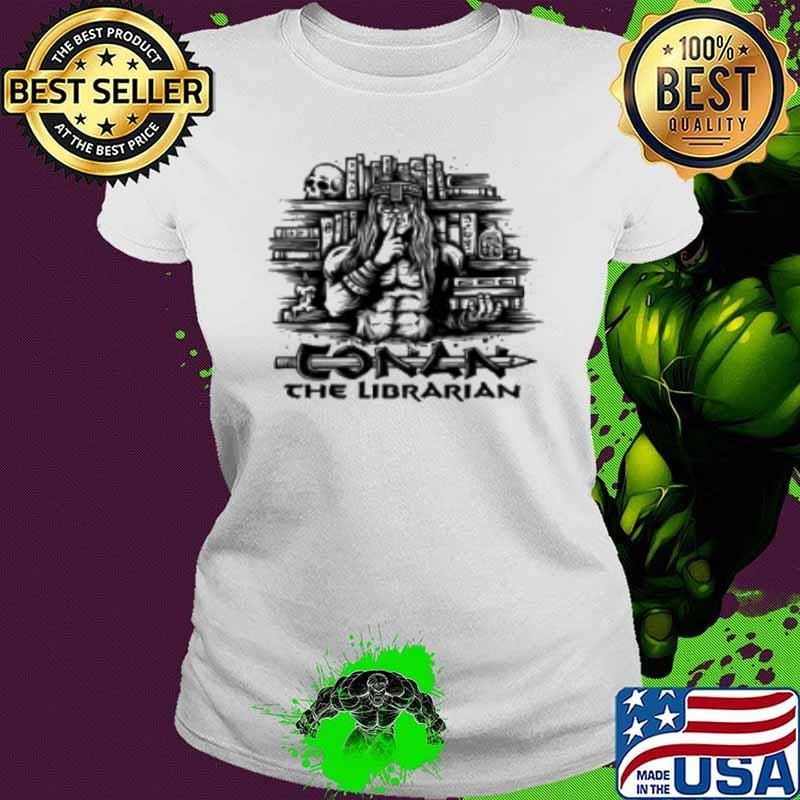 Conan the Librarian Ladies tee