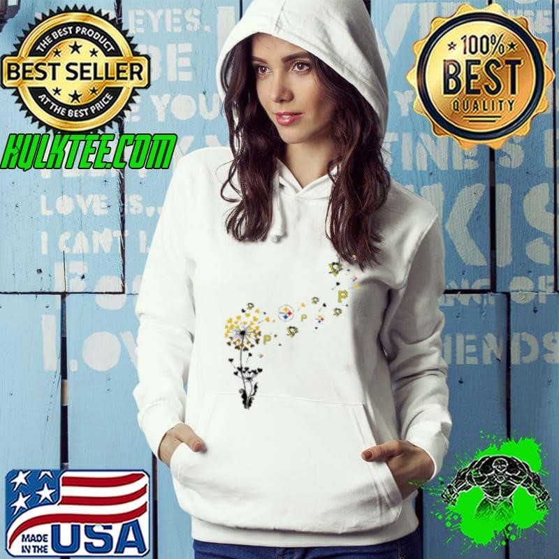 Dandelion Pittsburgh Steelers And Pittsburgh Penguins Hoodie