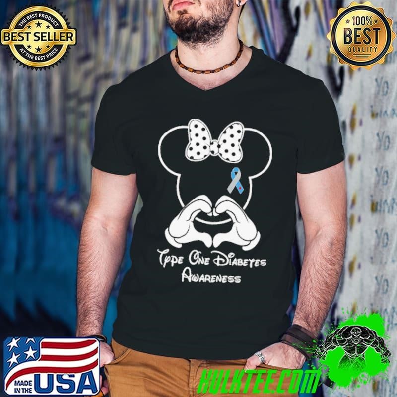 Disney Minnie Mouse Type One Diabetes Awareness Shirt