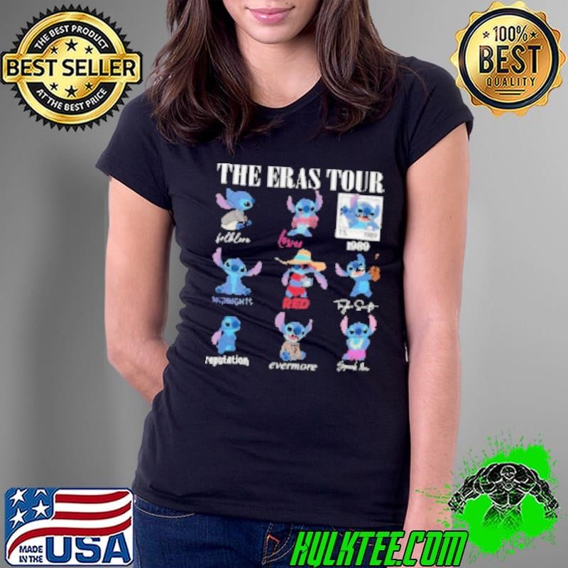 Disney Stitch Tour Shirt, Stitch Version Ladies Tee