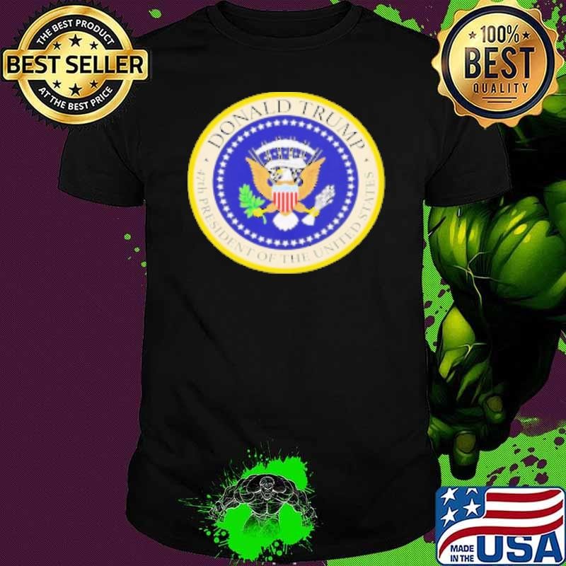 Donald Trump 47th President of the United States of America logo Unisex