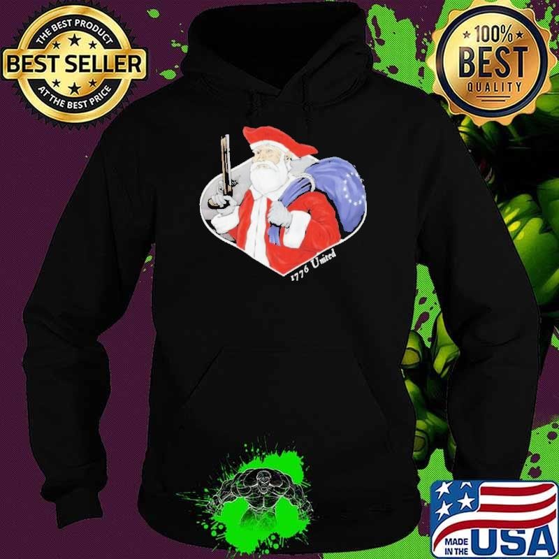 Don’t tread on Santa with guns 1776 United Hoodie
