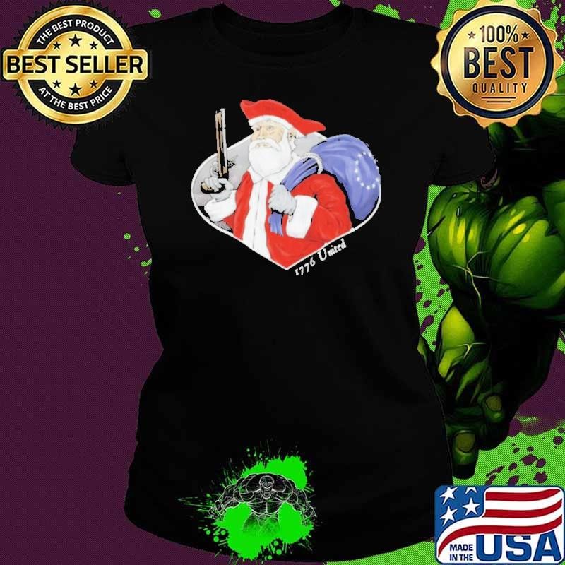 Don’t tread on Santa with guns 1776 United Ladies tee