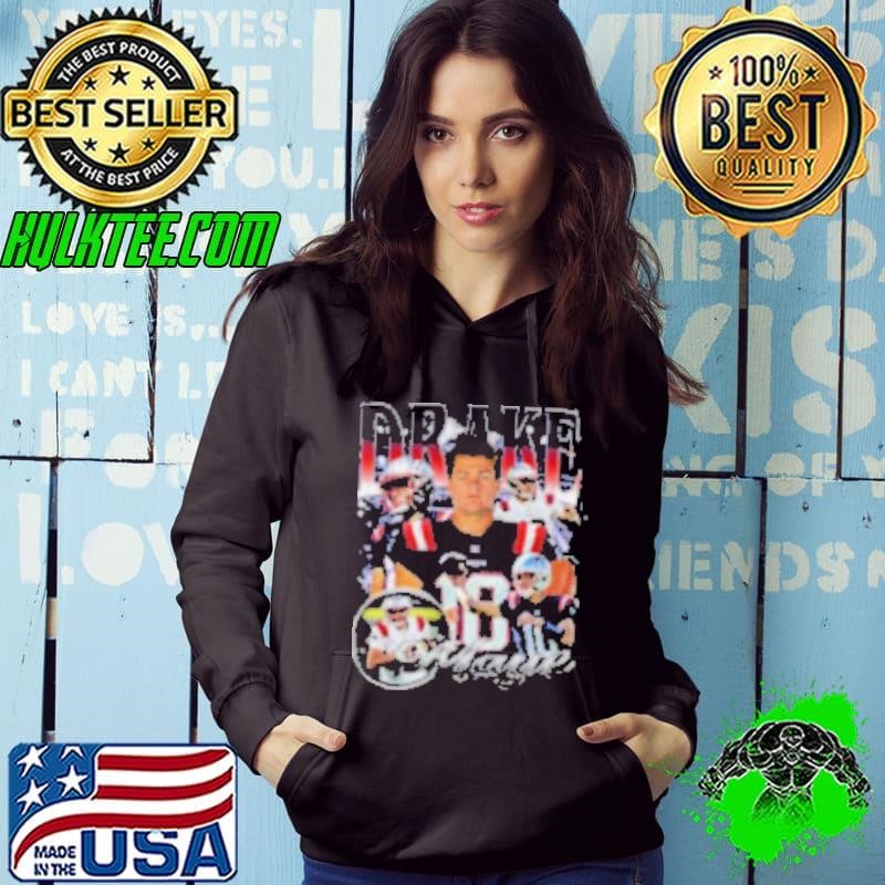 Drake Maye Bootleg Collage Crewneck shirt