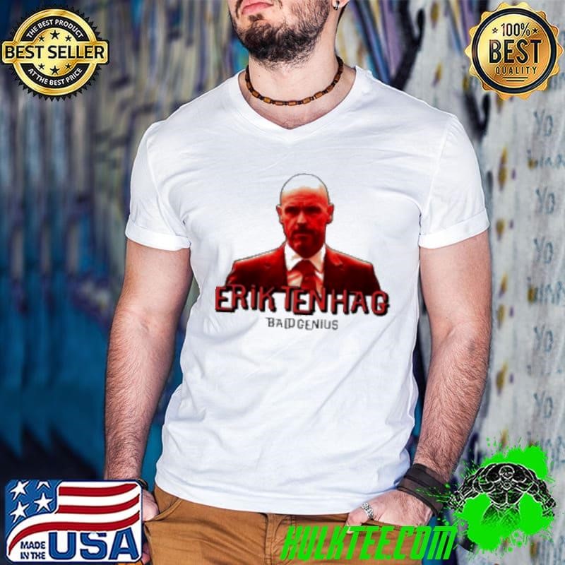 Erik Ten Hag Bald Genius Manchester United Guys V Neck
