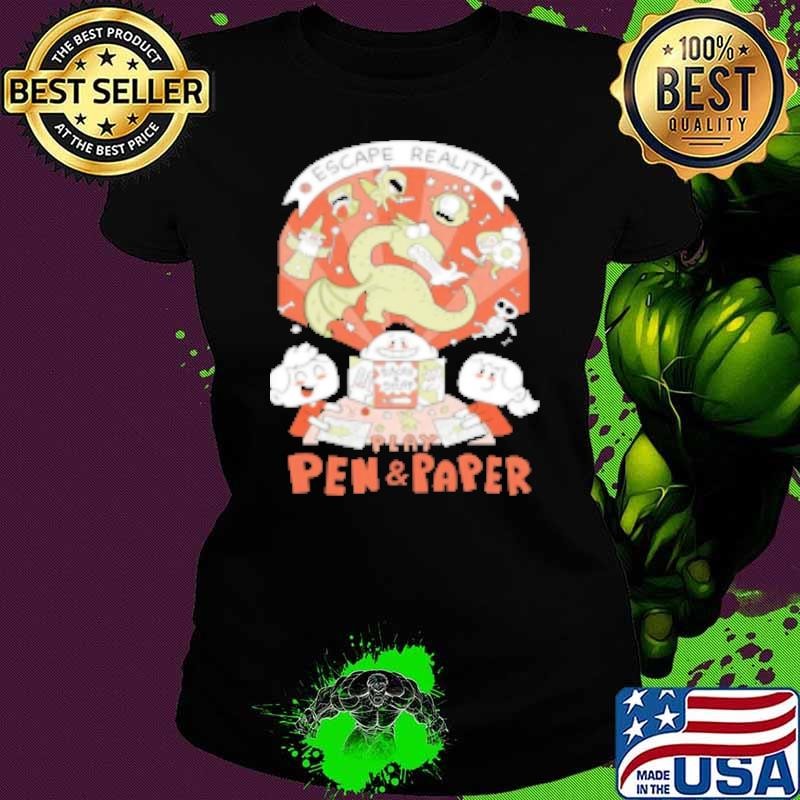 Escape Reality Play Pen And Paper Shirt