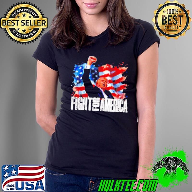 Fight for America Trump Ladies Tee