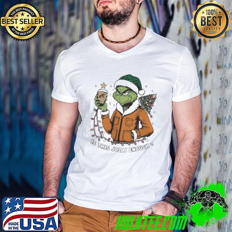 Florida A&M Rattlers x Santa Grinch Is This Jolly Enough Merry Christmas Guys V Neck