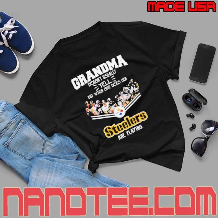 Grandma Pittsburgh Steelers Are Playing Unisex