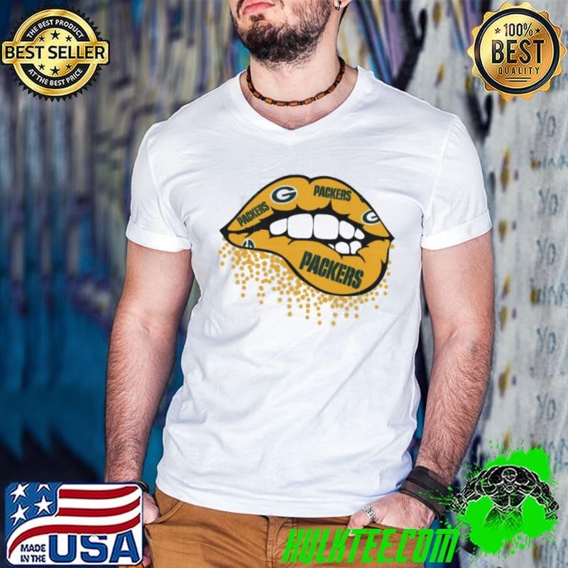 Green Bay Packers lip Guys V Neck