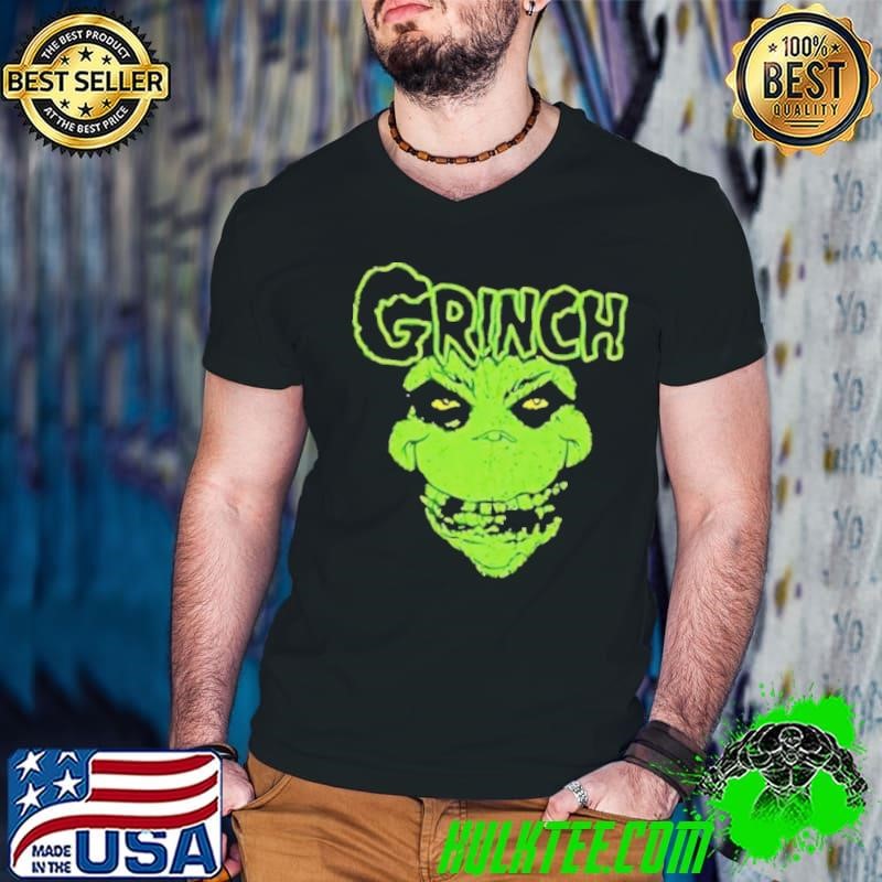 Grinch horror face shirt