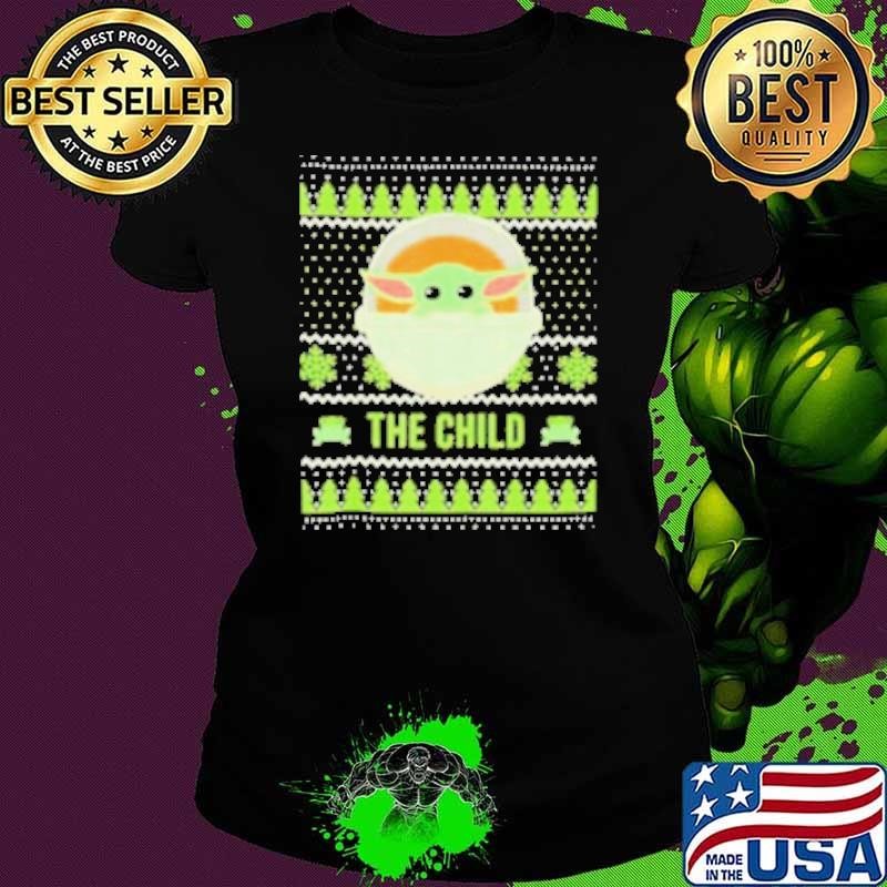 Grogu the child Merry Christmas shirt