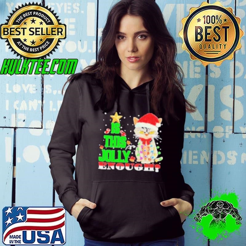 Grumpy Cat Is This Jolly Enough Christmas Hoodie