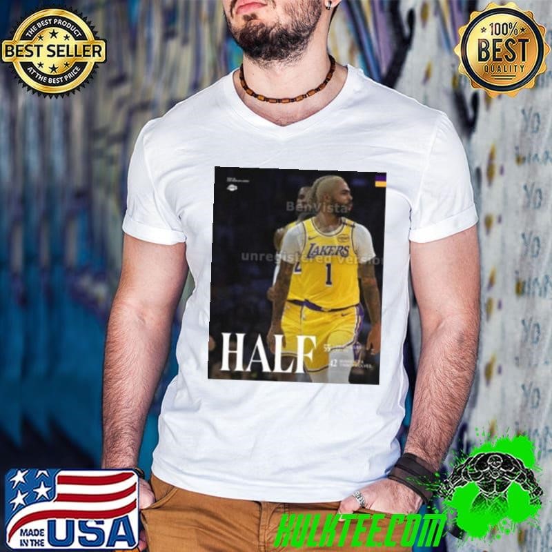 Halftime Los Angeles Lakers 55 – 44 Minnesota Timberwolves Poster shirt