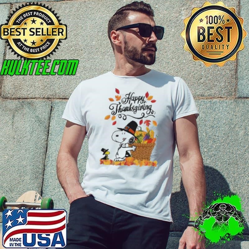 Happy Thanksgiving snoopy shirt