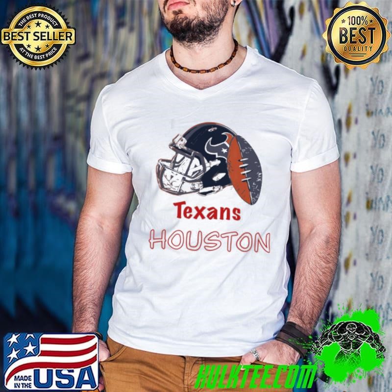 Houston Texans Helmet and Rugby football shirt