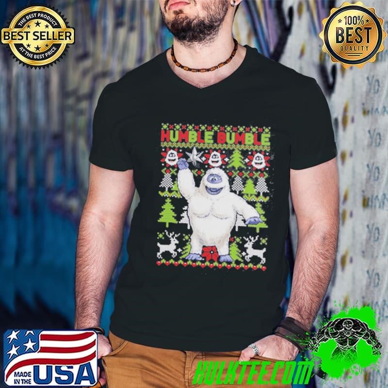 Humble Bumble Ugly Christmas Abominable Snowman Christmas Shirt