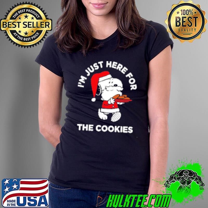 I'm Just Here For The Cookies Ladies Tee