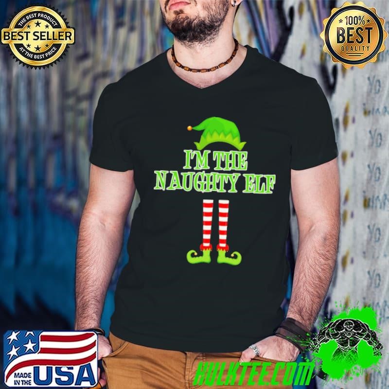 I’m The Naughty Elf Matching Family Christmas Toddler Fine Jersey Shirt