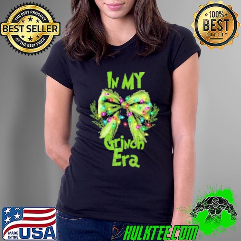 In My Grinch Era Christmas Bow Ladies Tee
