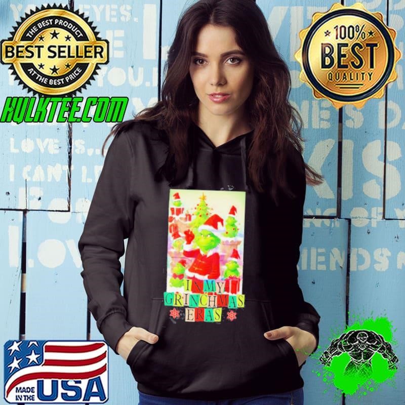 In a world full of Snoopy’s be a Grinch Christmas lights shirt