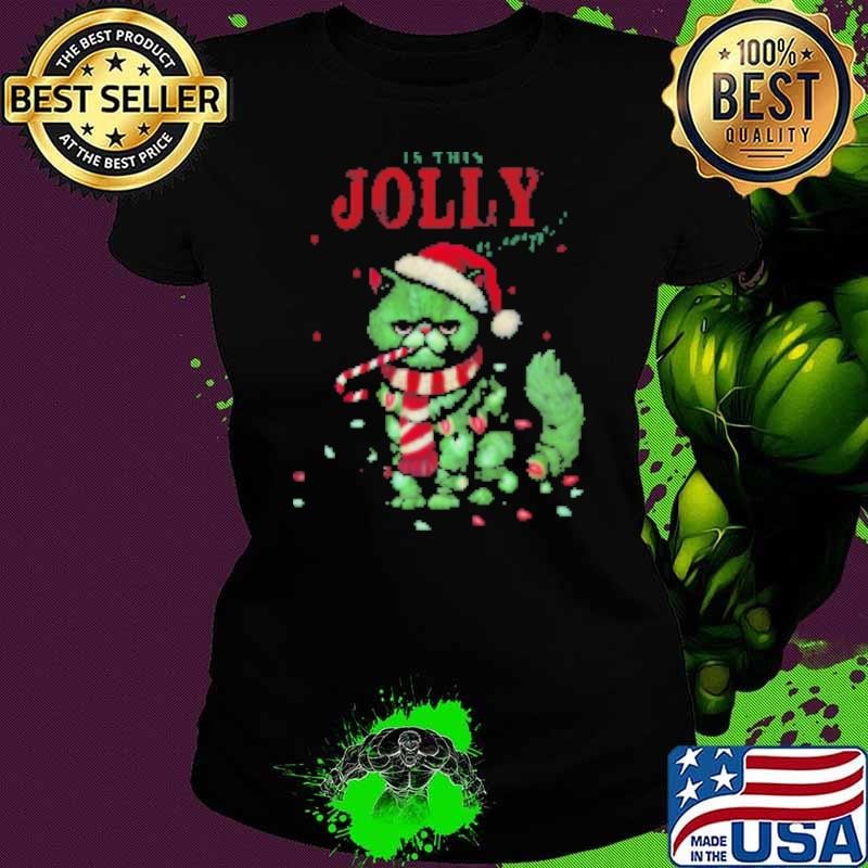 Is This Jolly Enough Cat Lover Christmas Shirt