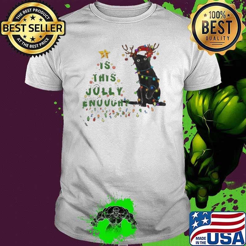 Is This Jolly Enough Merry Christmas Tree shirt