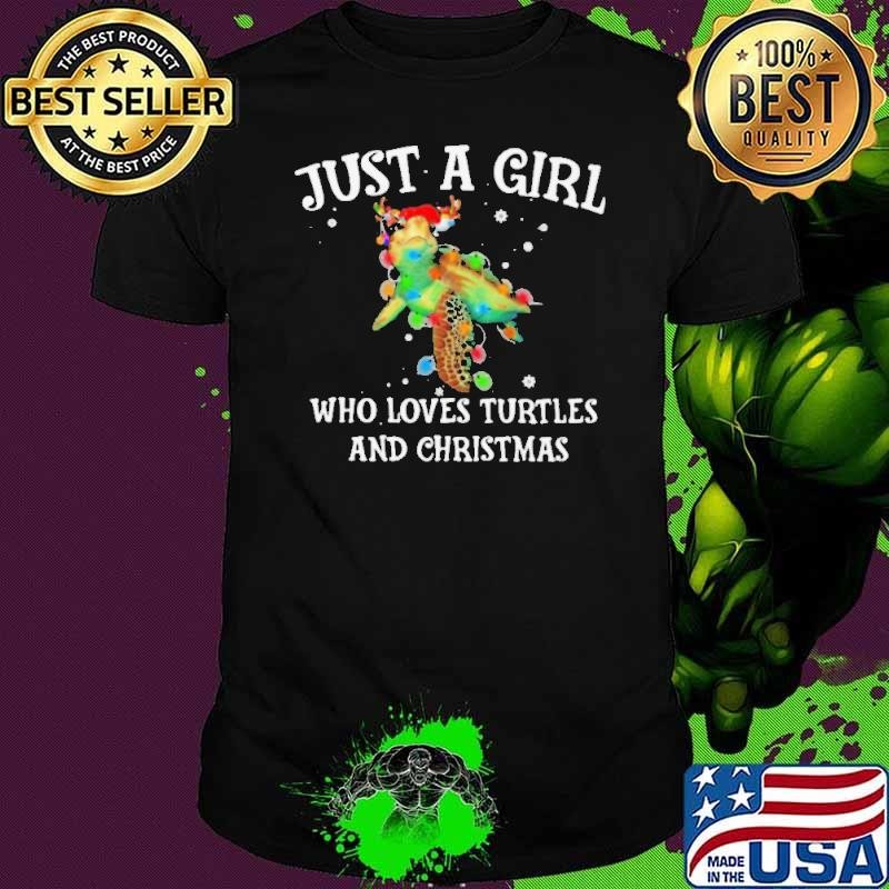 Just A Girl Who Loves Turtles And Christmas Unisex