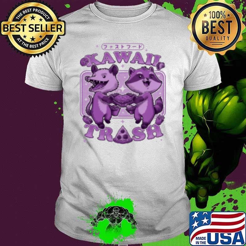 Kawaii Fastfood Trash Animals Unisex